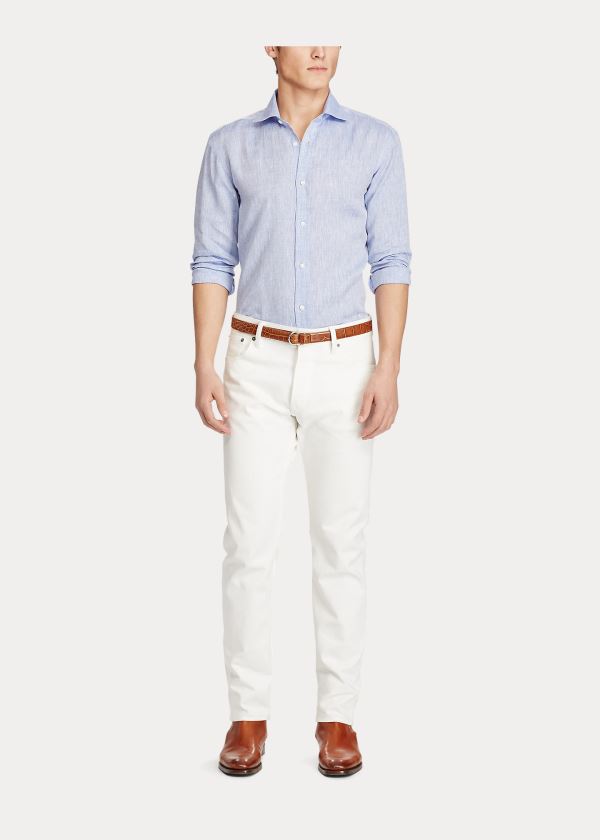 Camisa Ralph Lauren Linen Sport Homem 63170-ZEJU